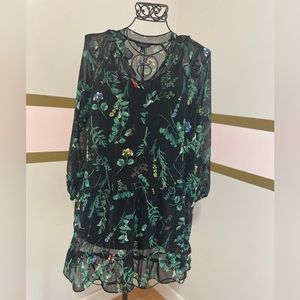 Banana Republic floral mini